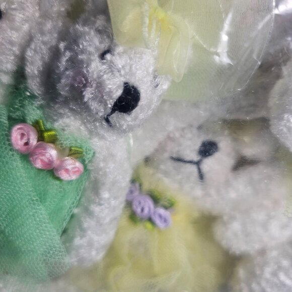 Sealed Lot of 12 Plush Fairy Bears distributed by Oriental Trading Co. - Picture 8 of 14